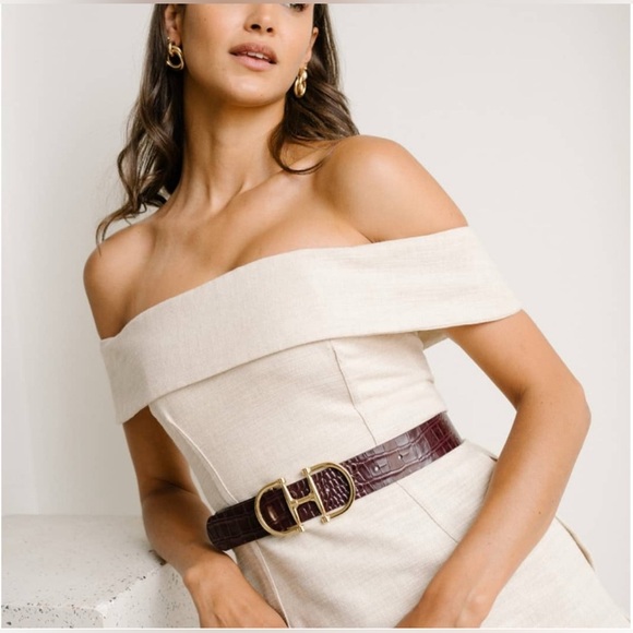 🇨🇦 Brave Leather Collection - lavendar horsebit with gold buckle - Picture 10 of 16